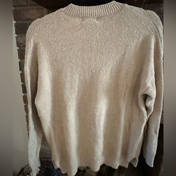 Dreamers Cream Cozy Crewneck Sweater - Picture 2 of 5